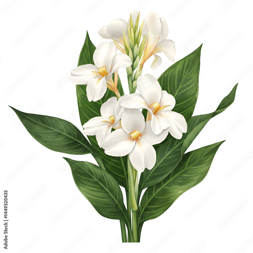 Fototapeta premium bouquet of lilies