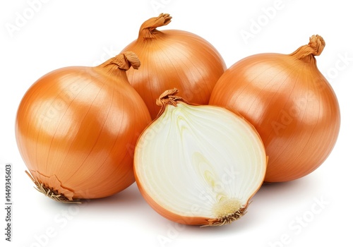 Wallpaper Mural Fresh Golden Onions Vegetable Food Still Life Photography raw bulb diet ripe farm crop white tasty Torontodigital.ca