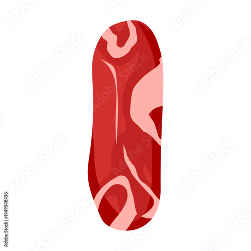 Fresh Raw Meat Illustration 