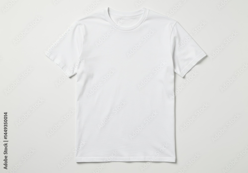 Blank White Cotton TShirt Mockup Template Design Casual Style tee men view women front clean print Blank White Cotton TShirt Mockup Template Design Casual Style tee men view women front clean print