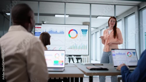 Wallpaper Mural Financial Financial KPI Dashboard Meeting Torontodigital.ca