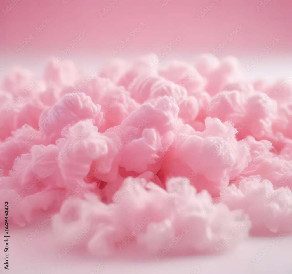 Fototapeta premium Abstract blurred candy floss hues, gentle color blend, element, image, wallpaper