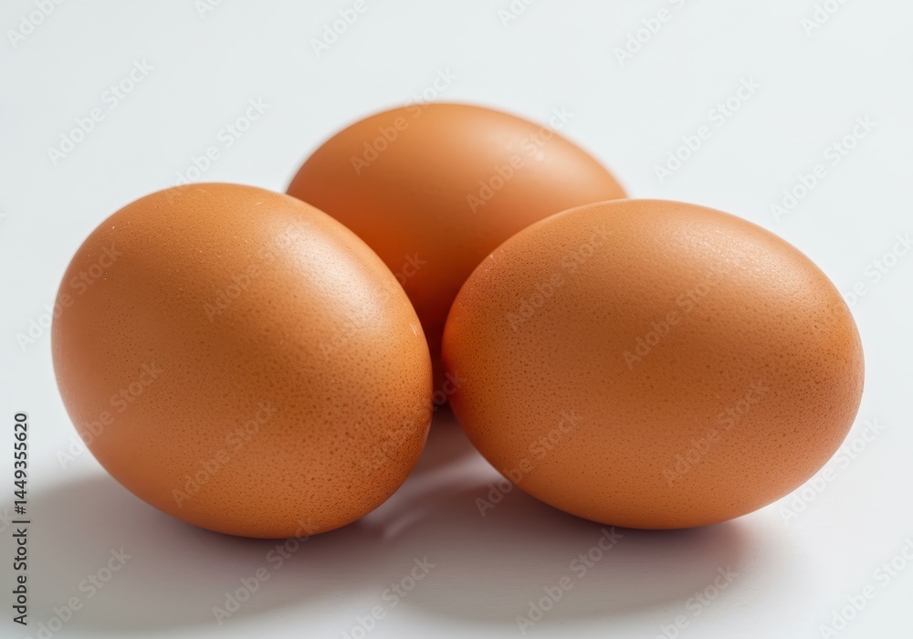 Three Brown Eggs Fresh Farm Organic Food Healthy Breakfast Ingredients diet ovum meal tasty recipe Three Brown Eggs Fresh Farm Organic Food Healthy Breakfast Ingredients diet ovum meal tasty recipe