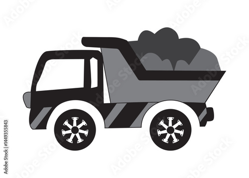 Post LKW Truck vector, Post LKW Truck clipart, Post LKW Truck silhouette