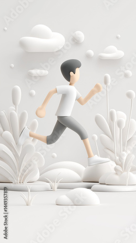 girl in a white dress