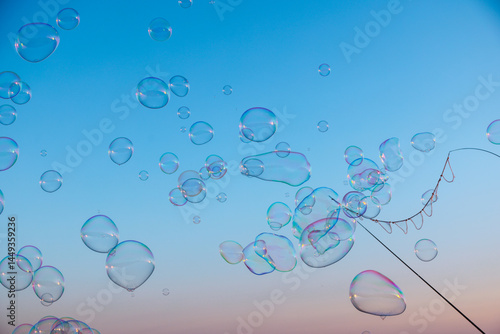 Sunset bubble