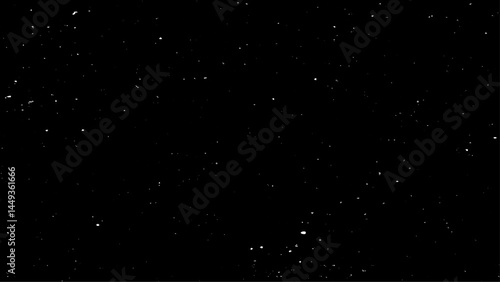 Snow texture  hi-res for retouch works - abstract photo texture of the real snow on the black background for adding and editing as a background.