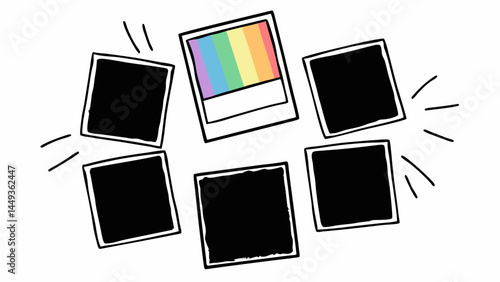 Premium Photo Frames on White Background – Elegant & Stylish Display Options