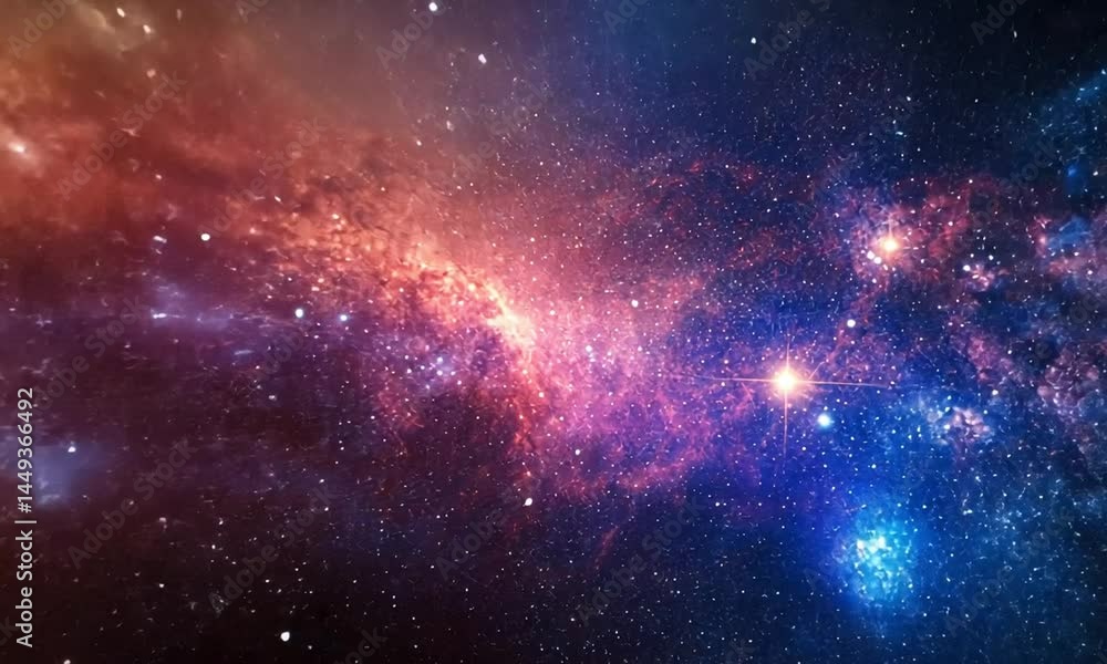 space background with stars