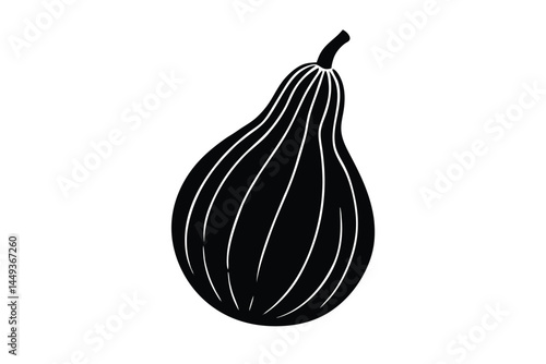 Cauliflower Vegetable Vector Illustration on White Background

