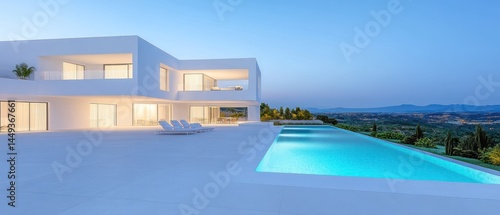 Luxury Modern Villa with Infinity Pool and Breathtaking Panoramic View