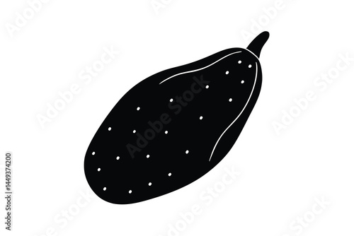 Sweet Potato Vegetable Vector Illustration Isolated on White Background

