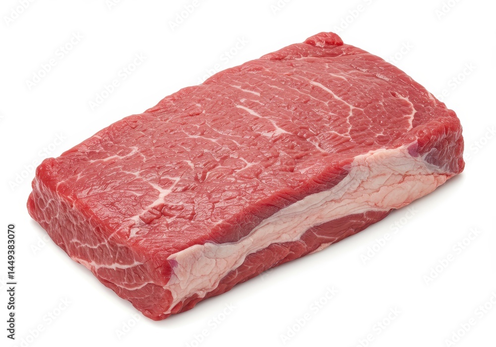 Fresh Raw Beef Steak Cut Isolated White Background Red Meat Food Lunch Recipe Dinner Protein Cooking Fresh Raw Beef Steak Cut Isolated White Background Red Meat Food Lunch Recipe Dinner Protein Cooking