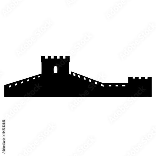 A strong and mighty symbol of the Great Wall of China