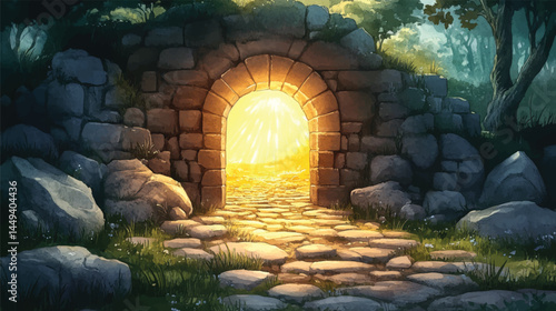  Divine Light From the Tomb..