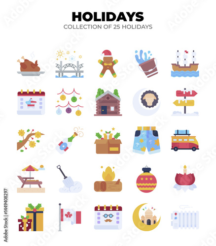 Collection of 25 Holidays. Festive Traditions. Travel. and Celebrations