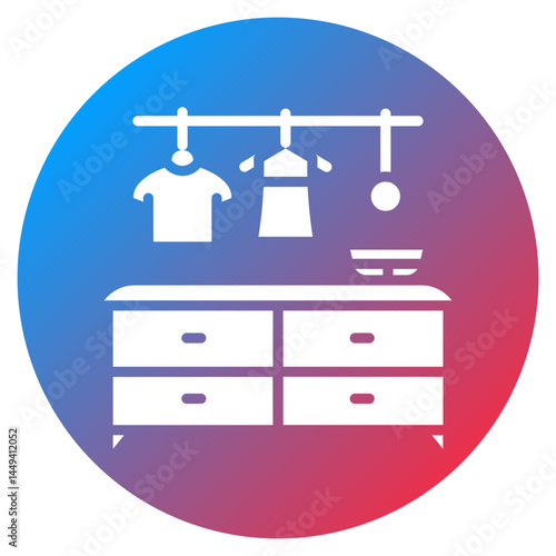 Dresser Vector Icon