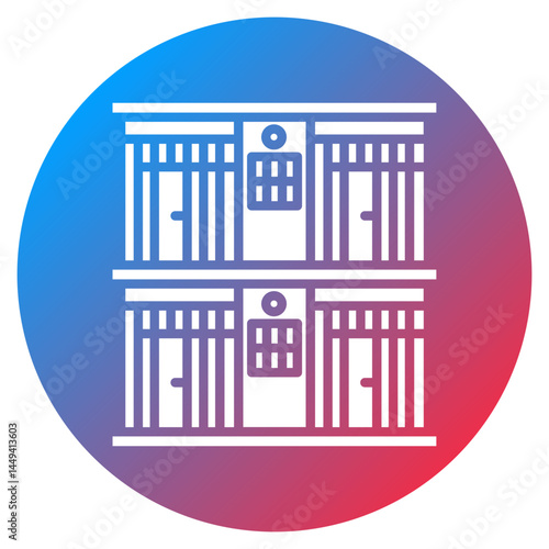 Cell Block Vector Icon