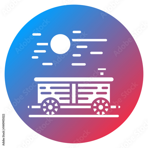 Wagon Vector Icon