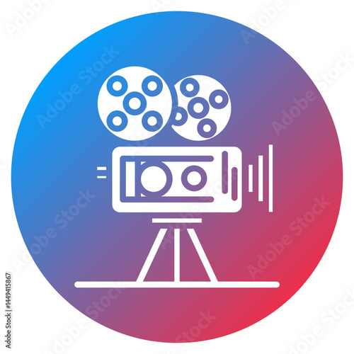 Indie Film Vector Icon