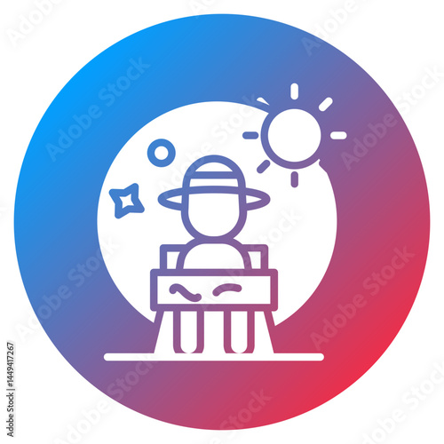 Childs Artwork Vector Icon