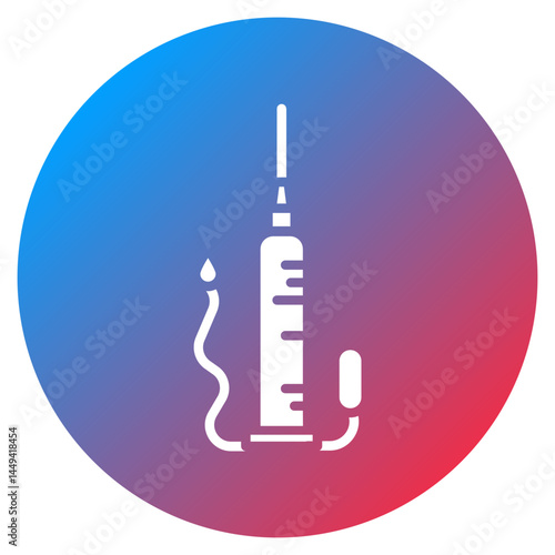 Dental Sealant Vector Icon