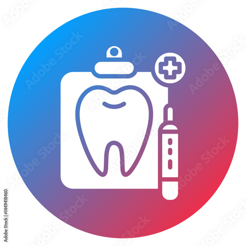 Dental XRay Vector Icon