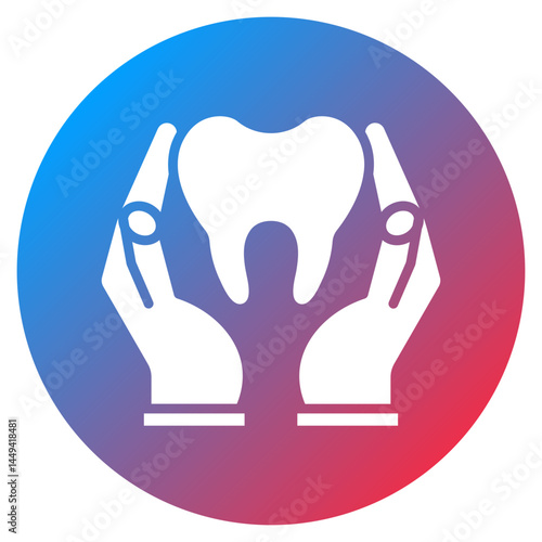 Dentures Care Vector Icon