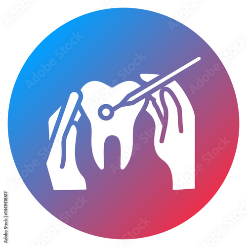 Oral Health Tips Vector Icon