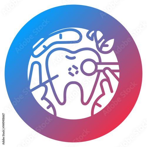 Restorative Dentistry Vector Icon