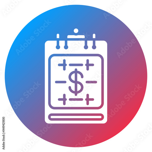 Budgeting Vector Icon