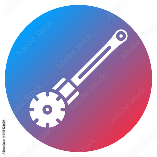 Rotary Cutter Vector Icon