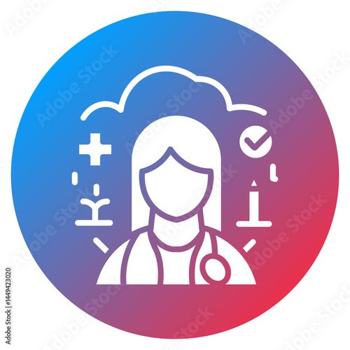 Mental Health Advocate Vector Icon