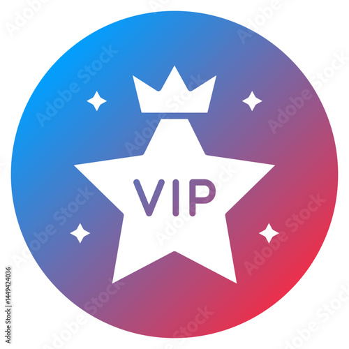 VIP Service Vector Icon