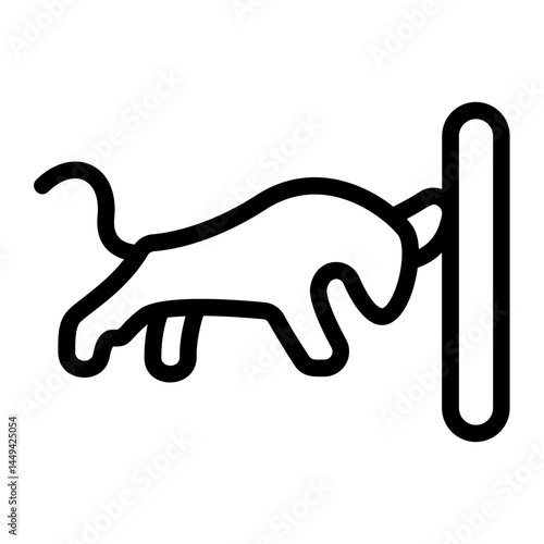 Bullfighting Line Icon