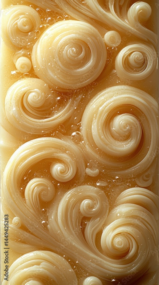 Swirling beige texture, with water droplet details Swirling beige texture, with water droplet details