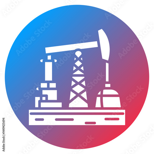 Oilfield Services Vector Icon