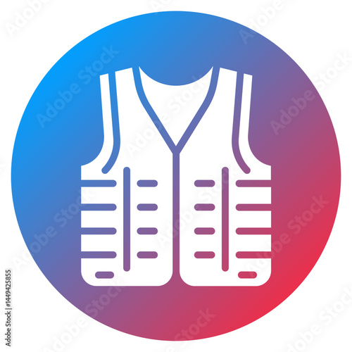 Safety Vest Vector Icon