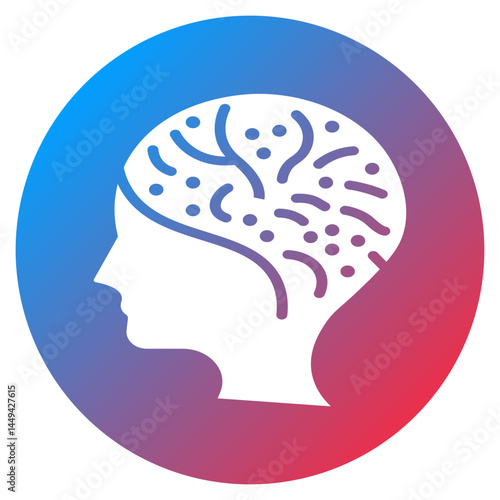 Scalp Treatment Vector Icon