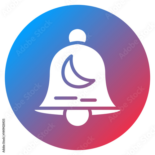 Midnight Bell Vector Icon