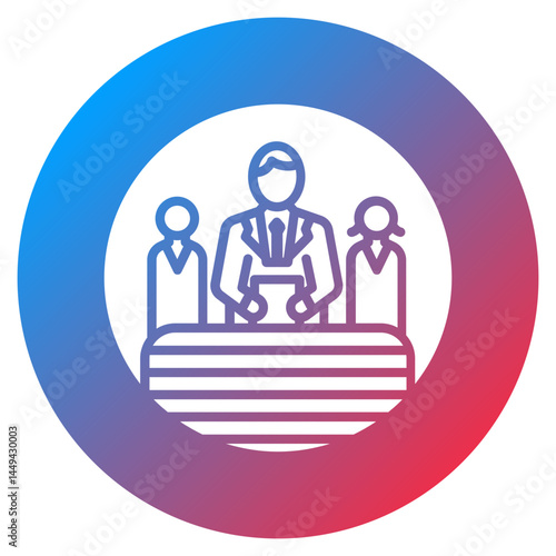 Citizenship Ceremony Vector Icon