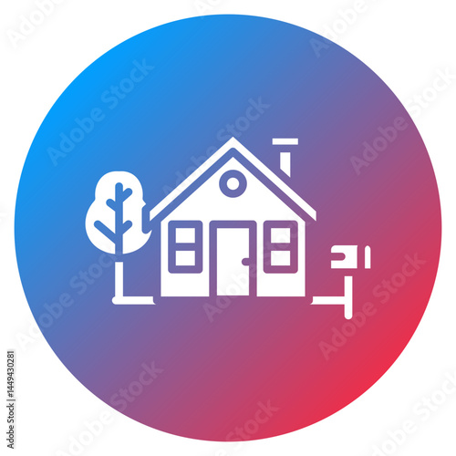 Immigrant Housing Vector Icon