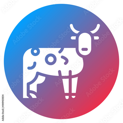 Cattle Herd Vector Icon