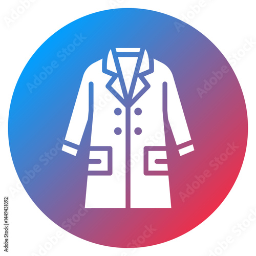 Duster Coat Vector Icon