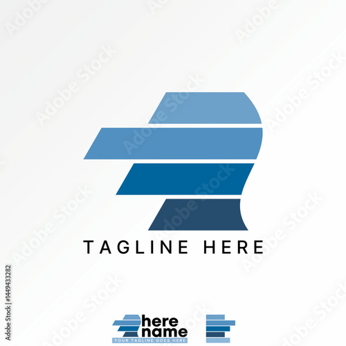 Logo design graphic concept creative premium vector stock image top sell line signal frequncy amplitude sound wave equalizer effect voice beat audio