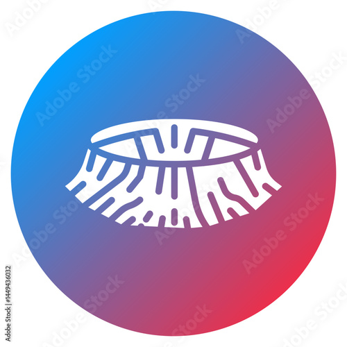 Crater Vector Icon