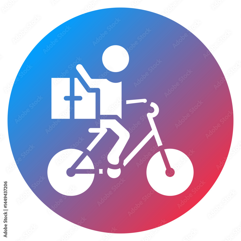 Delivery App Vector Icon Delivery App Vector Icon