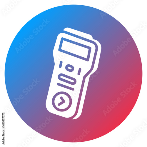 Handheld Scanner Vector Icon