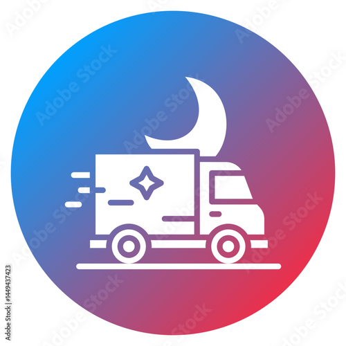 Overnight Delivery Vector Icon