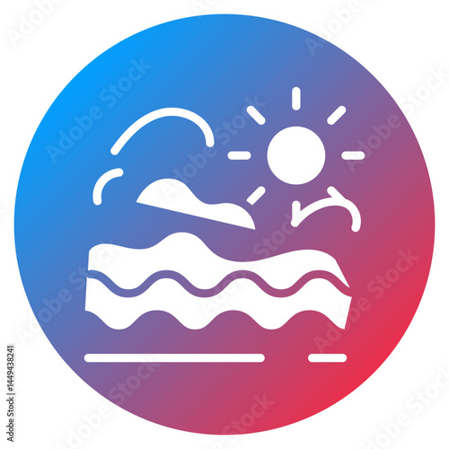 Fog Bank Vector Icon